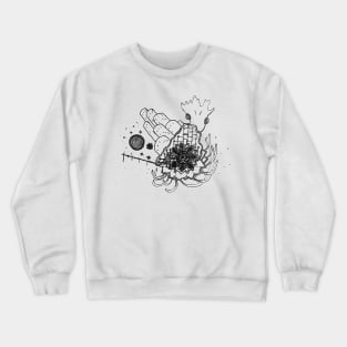 q4: purgatory-tower-town Crewneck Sweatshirt